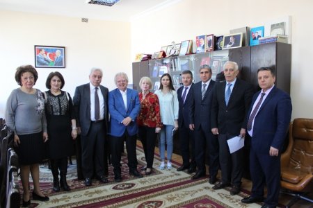 Посол Греции в Азербайджане Николаос Канеллос был гостем Института Философии