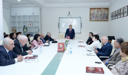 The book "Heydar Aliyev's policy: national state, national leader, citizenship, morality" was presented
