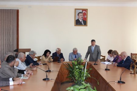 Round table on the occasion of the 96th anniversary of national leader Heydar Aliyev was held at the Institute of Philosophy
