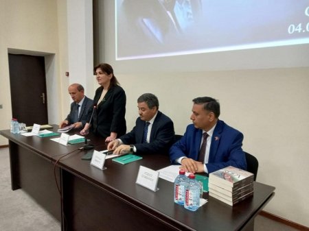 The Institute of Philosophy and Sociology held a conference in Gusar dedicated to the great leader Heydar Aliyev