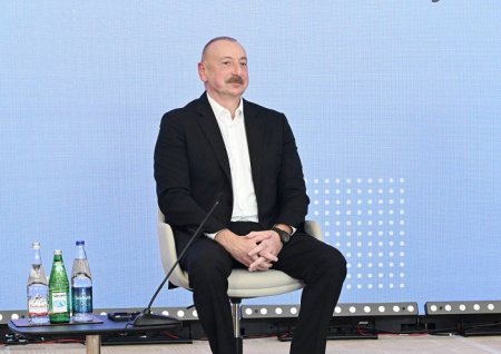 Президент Ильхам Алиев на втором Шушинском глобальном медиафоруме, борьба с дезинформацией и теория социальных медиа