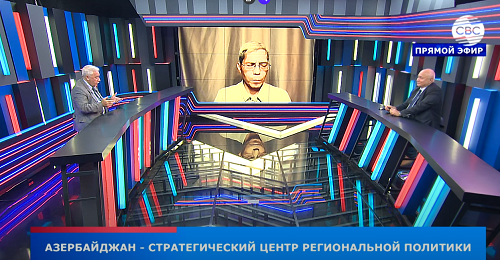 Professor İlham Məmmədzadə "CBC TV Azərbaycan" televiziyasının qonağı olub