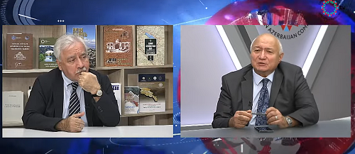 Professor İlham Məmmədzadə "Qərbi Azərbaycan TV" televiziyasının qonağı olub