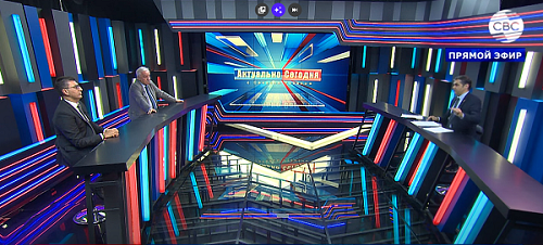 Professor İlham Məmmədzadə "CBC TV Azərbaycan" televiziyasının qonağı olub