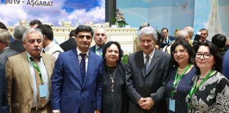 Ilham Mammadzadeh attended the XIV Forum of Creative and Scientific Intelligentsia of the CIS member states