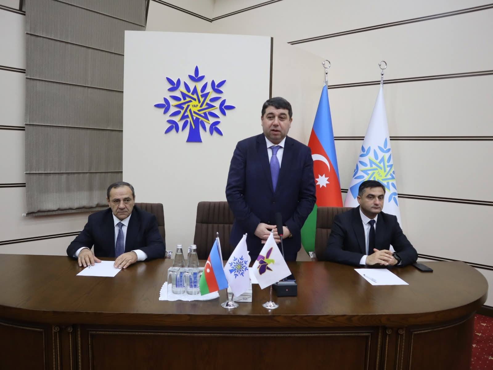 YAP Yasamal rayon təşkilatında 8 noyabr- Zəfər gününün beşinci ildönümü münasibətilə tədbir keçirilmişdir