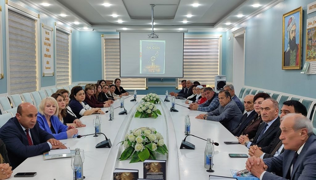 GDU-da “44 gün Qarabağ – işğaldan azadlığa”  adlı kitabının təqdimat mərasimi keçirilib