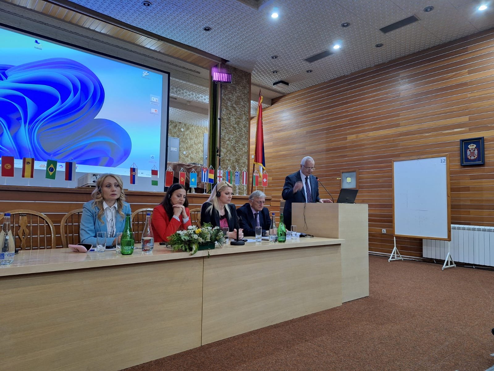 Alimlər “Beynəlxalq cinayət hüququnda ətraf mühitin mühafizəsi” adlı Beynəlxalq Konfransda iştirak ediblər