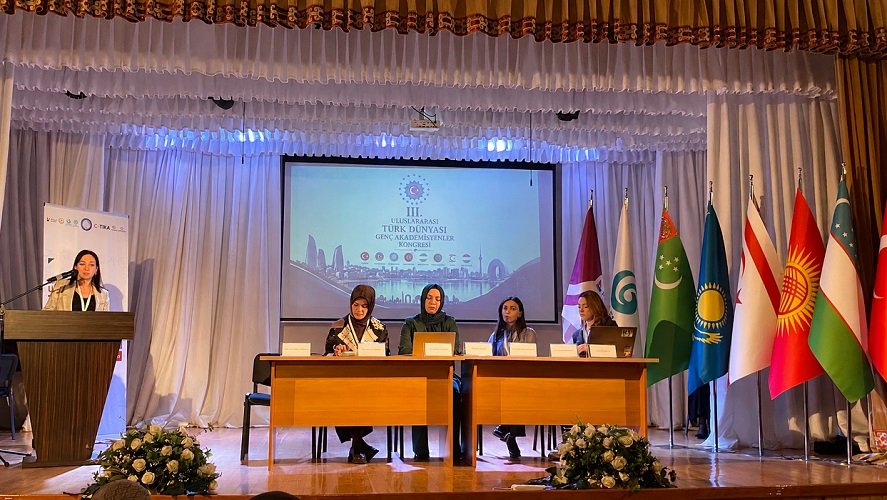 Samirə Dadaşova III Beynəlxalq Türk Dünyası Gənc Alimlər Konqresində iştirak edib