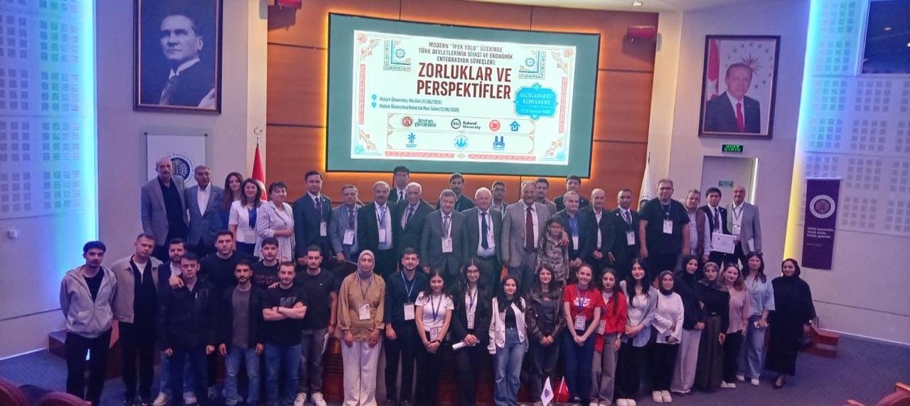 Türkiyənin Ərzurum şəhərində “Modern İpək yolu üzərində türk dövlətlərinin siyasi və iqtisadi inteqrasiya prosesləri” mövzusunda Beynəlxalq elmi konfrans keçirilib