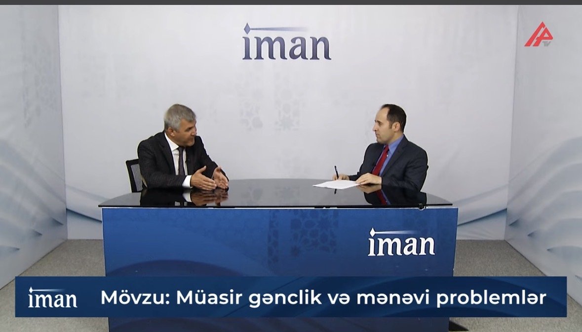 Dosent Zeynəddin Şabanov APA TV -nin qonağı olub