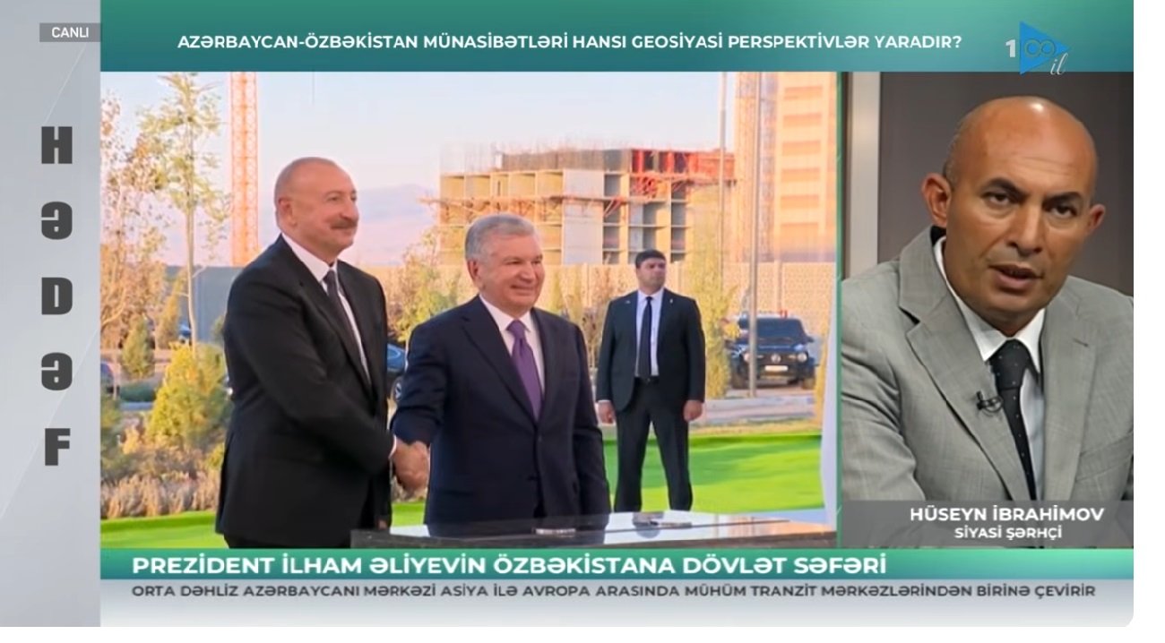 Hüseyn İbrahimov  “Hədəf” verilişinin qonağı olub