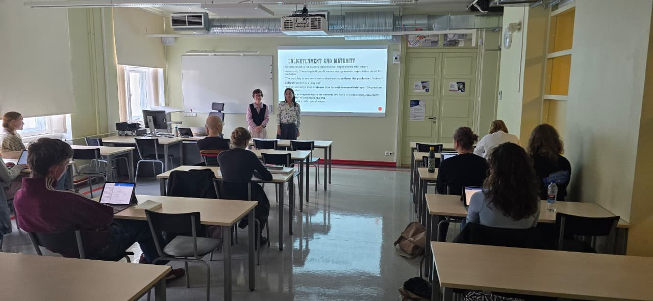 Samira Dadashova, was on a research visit at the University of Tartu, Estonia